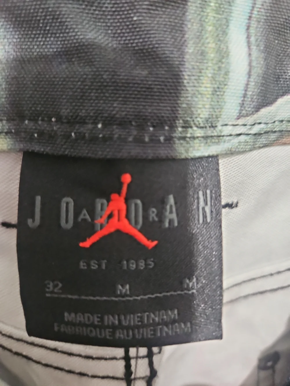 Nike Air Jordan Woven Pants AOP IQ5238-010 All-Over-Print Men’s 32 NWT $125